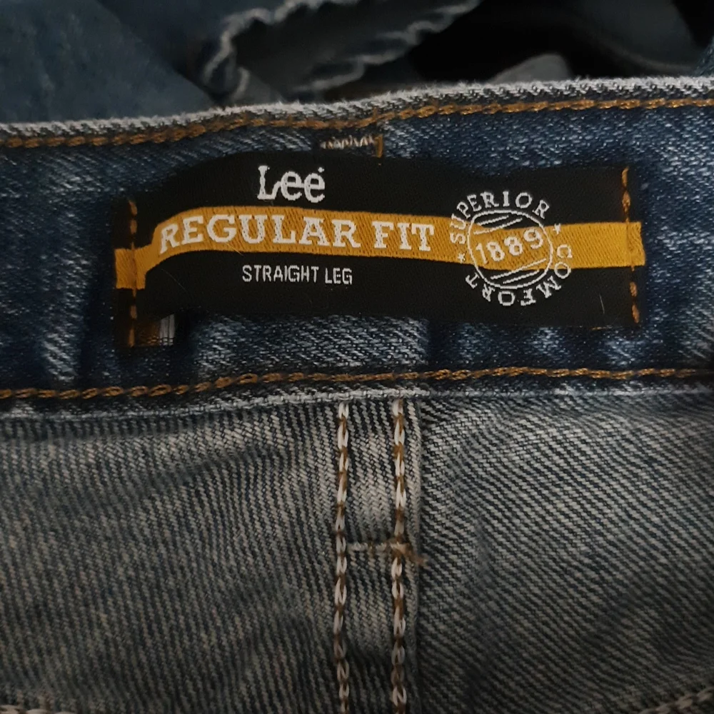 Mens LEE Jeans 32x32 Relaxed Straight Cotton 5